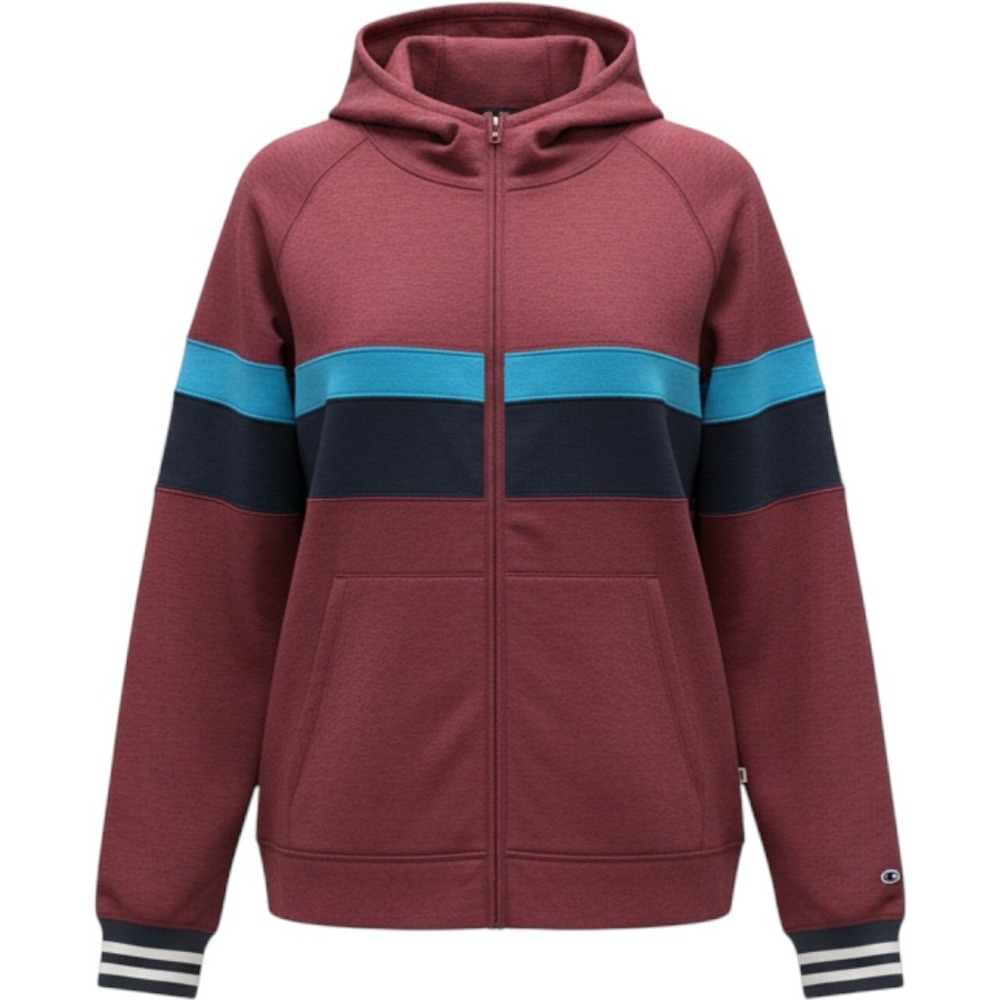 Cotopaxi Bandera Full Zip Hoodie Track Jacket Graphite Stripes Mens Large NEW